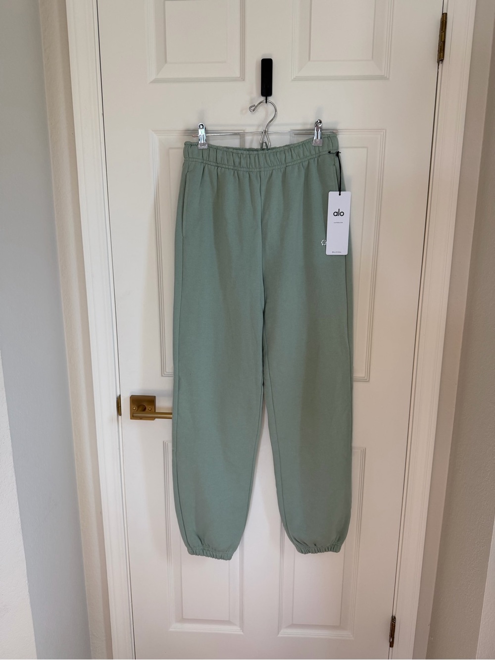 NWT Alo Accolade Sweatpant Icy Sage, S